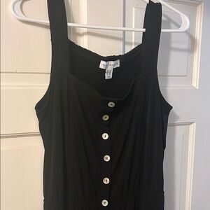 Susan Graver Black Jumpsuit